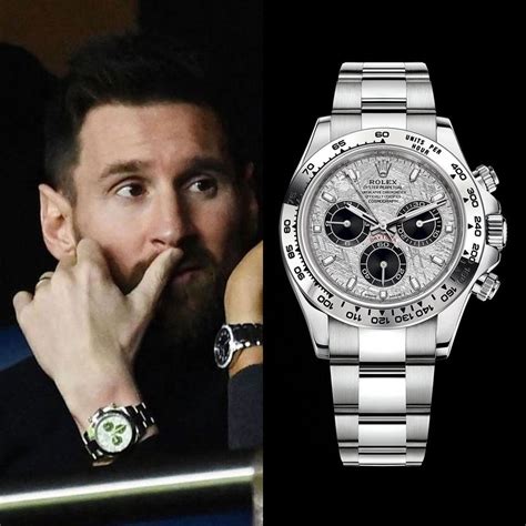 messi rolex daytona|messi watches for sale.